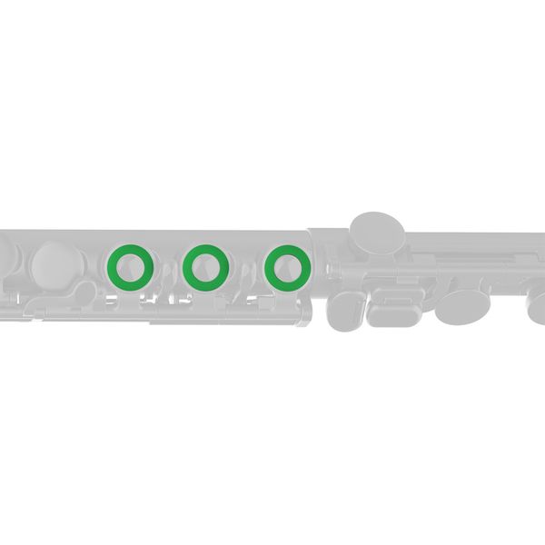 Nuvo Band Plugs for Flute Green