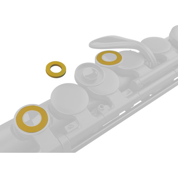 Nuvo Band Plugs for Flute Yellow