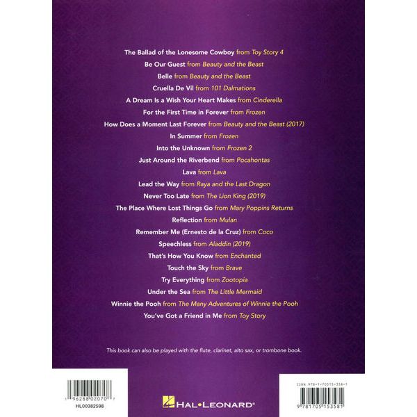 Hal Leonard Disney Favorites Two Trumpet