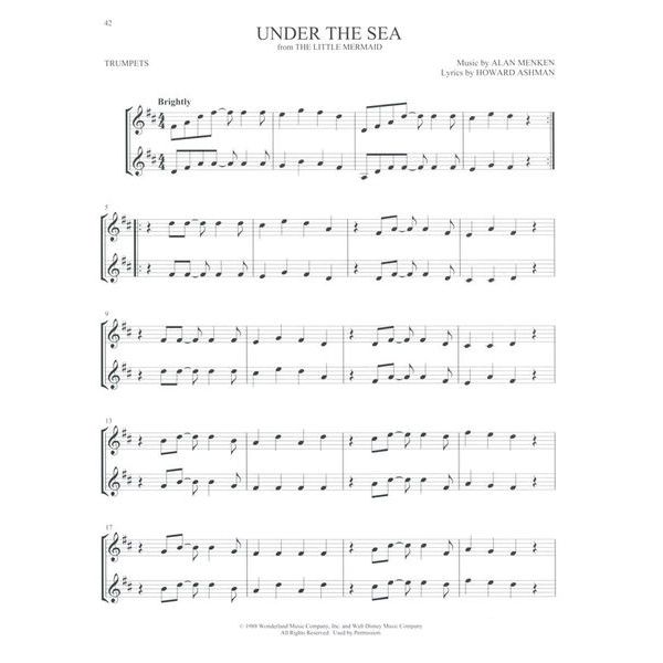 Hal Leonard Disney Favorites Two Trumpet