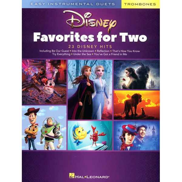 Hal Leonard Disney Favorites Two Trombone