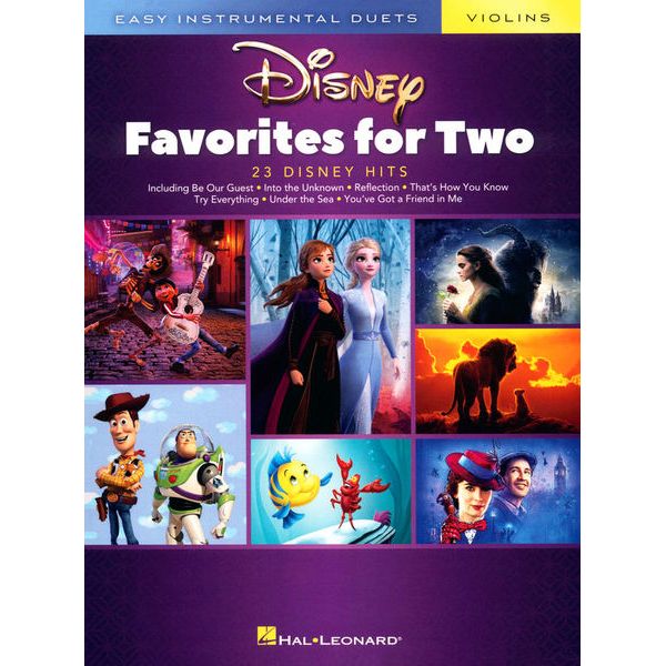 Hal Leonard Disney Favorites Two Violin