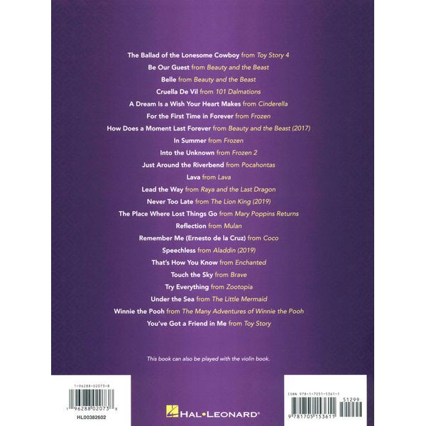 Hal Leonard Disney Favorites Two Cello