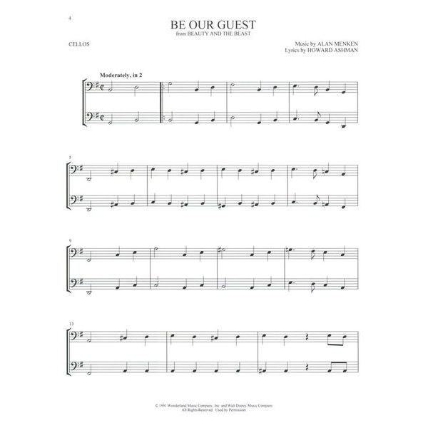 Hal Leonard Disney Favorites Two Cello