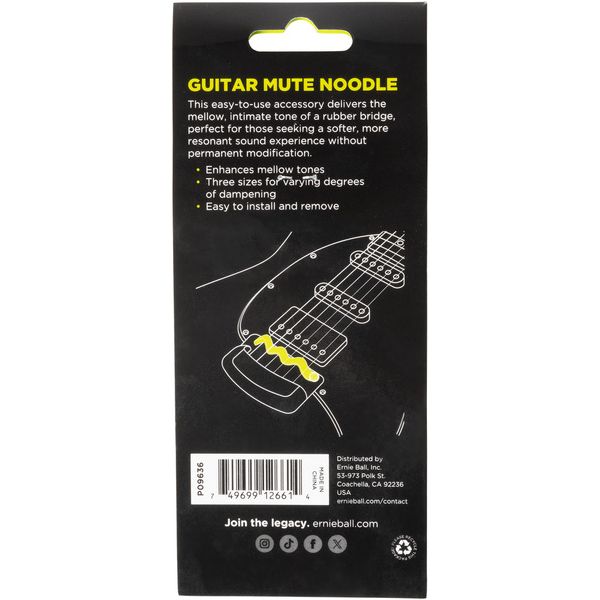 Ernie Ball Mute Noodle Guitar