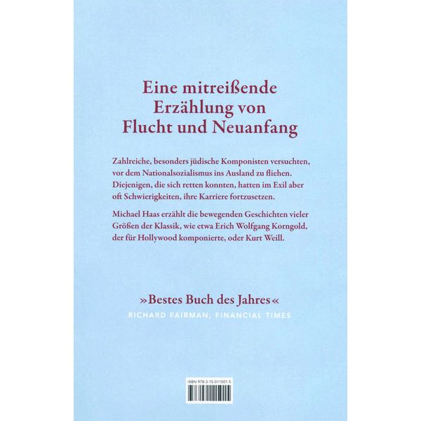 Reclam Verlag Die Musik der Fremde