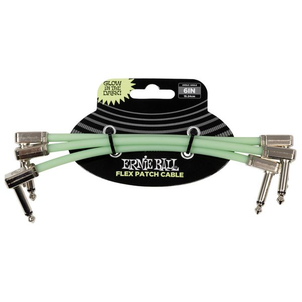 Ernie Ball Flex Patch Cable 6" GID Set