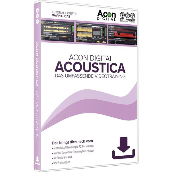 Tutorial Experts Acon Acoustica Videotraining