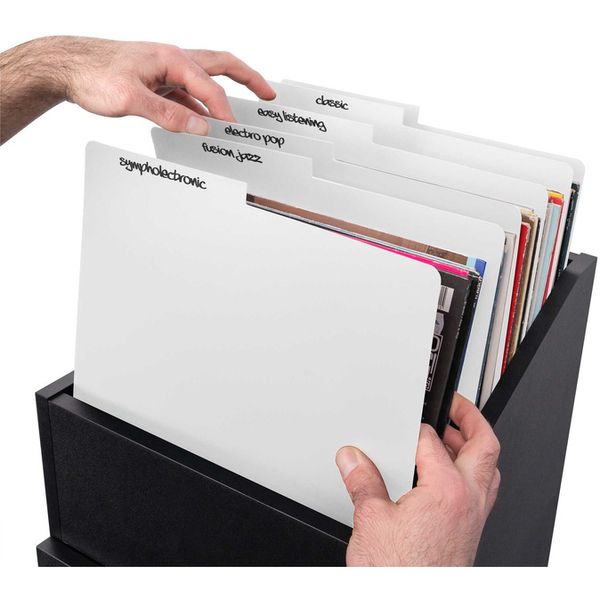 Glorious Vinyl LP Divider Set White