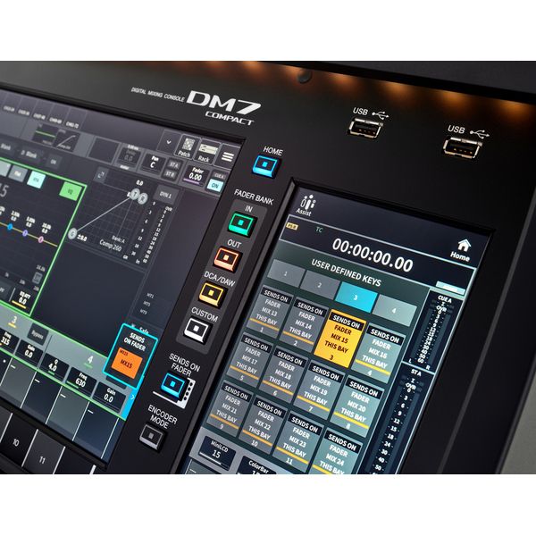 Yamaha DM7 Compact/RIO1608-D3 Bundle