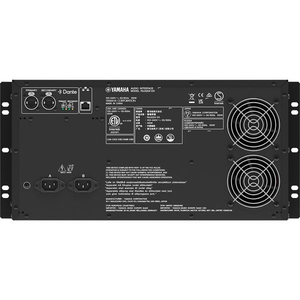 Yamaha DM7/Yamaha RIO3224-D3 Bundle