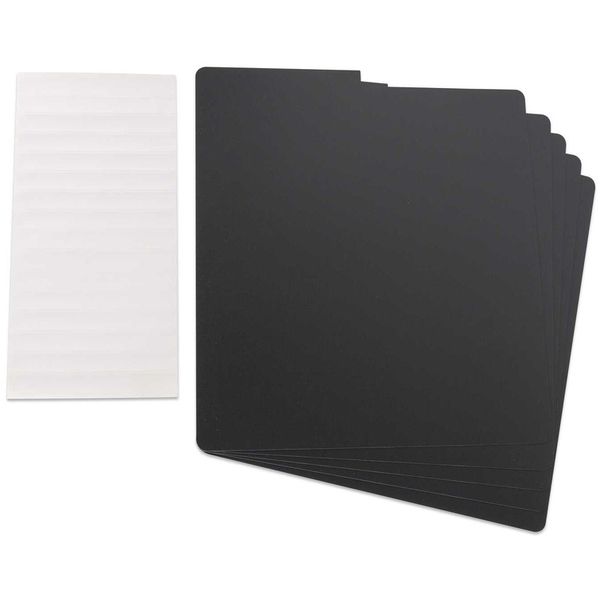 Glorious Vinyl LP Divider Set Black
