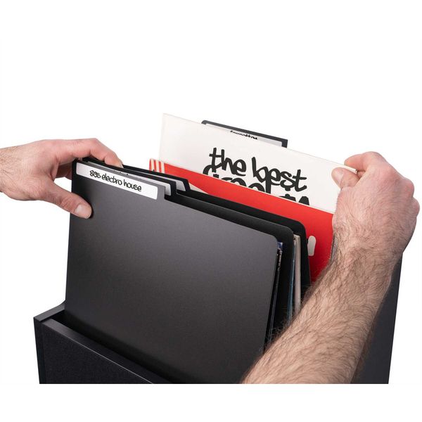 Glorious Vinyl LP Divider Set Black