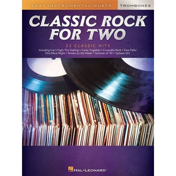 Hal Leonard Classic Rock Two Trombones