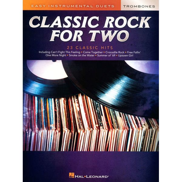 Hal Leonard Classic Rock Two Trombones