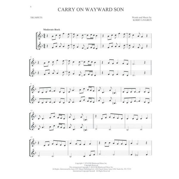 Hal Leonard Classic Rock Two Trumpets