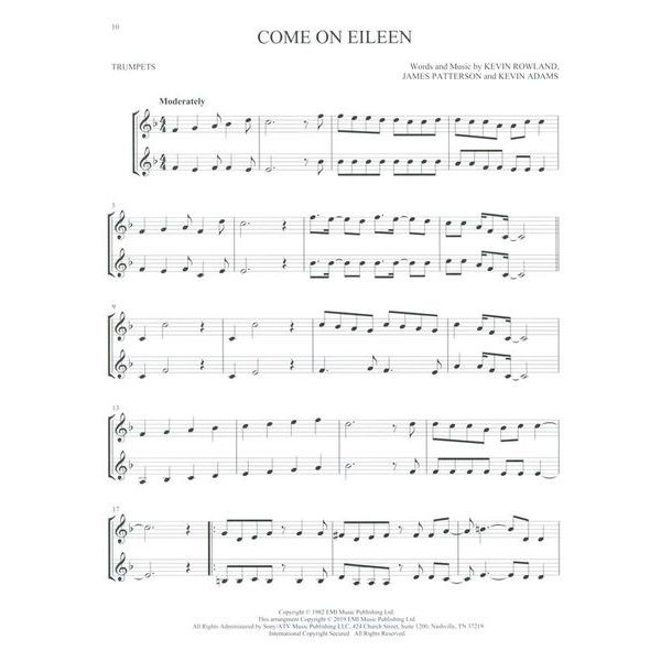 Hal Leonard Classic Rock Two Trumpets