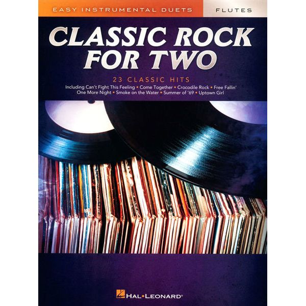 Hal Leonard Classic Rock Two Flutes