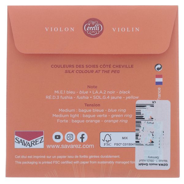 Corelli Alliance 802F Violin String A