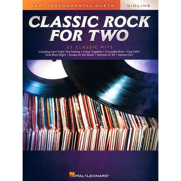 Hal Leonard Classic Rock Two Violins