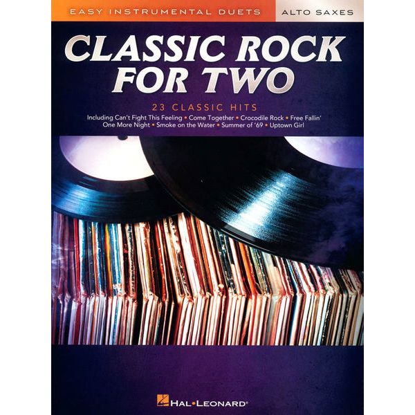 Hal Leonard Classic Rock Two Alto Saxes