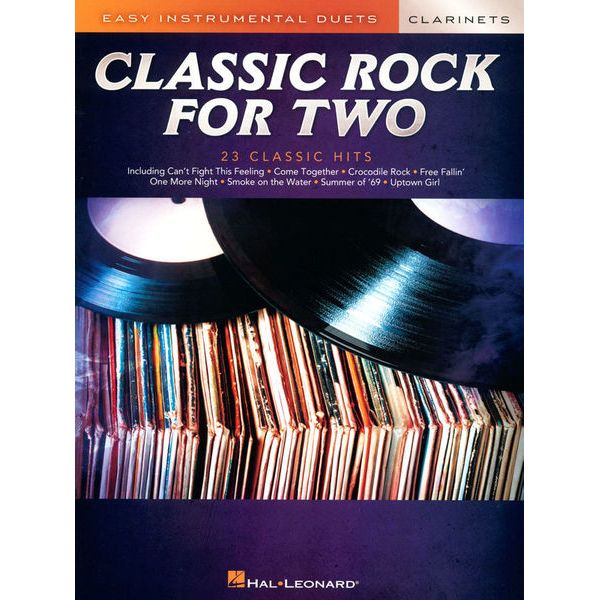 Hal Leonard Classic Rock Two Clarinets