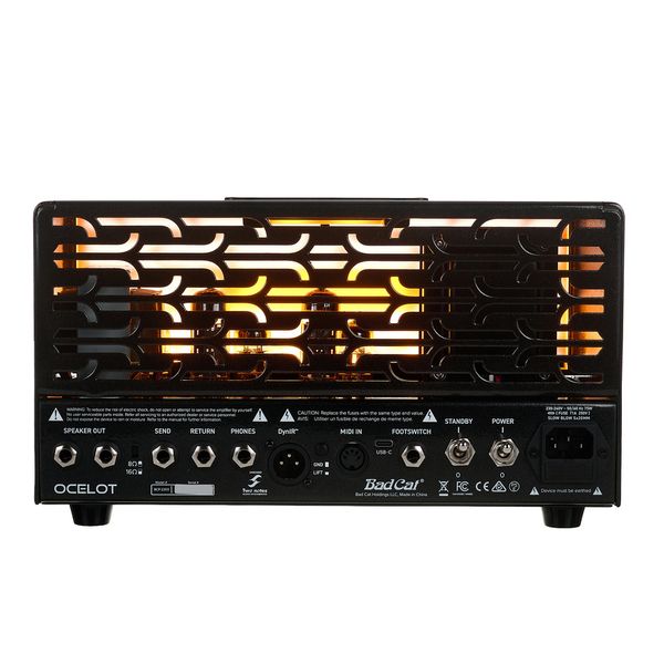 Bad Cat Ocelot Lunchbox Head