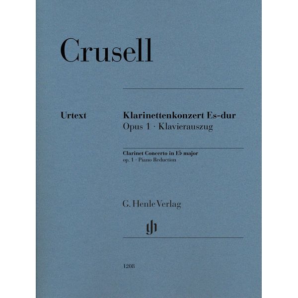 Henle Verlag Crusell Klarinettenkonzert op1