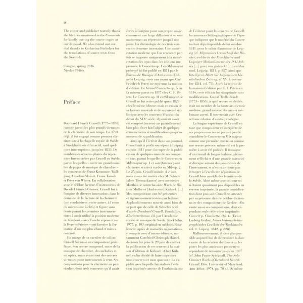 Henle Verlag Crusell Klarinettenkonzert op1