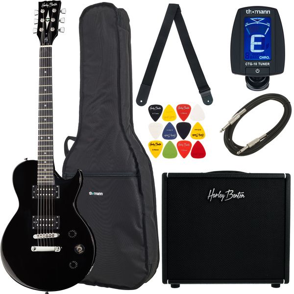 Harley Benton SC-200BK DNAFX AmP20 Set