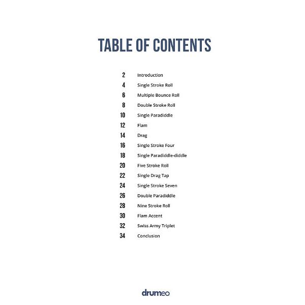 Drumeo Easy Rudiments