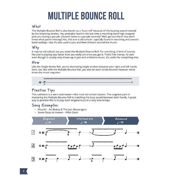Drumeo Easy Rudiments