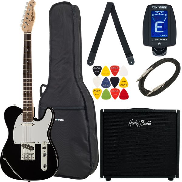 Harley Benton TE-20BK DNAFX AmP20 Set