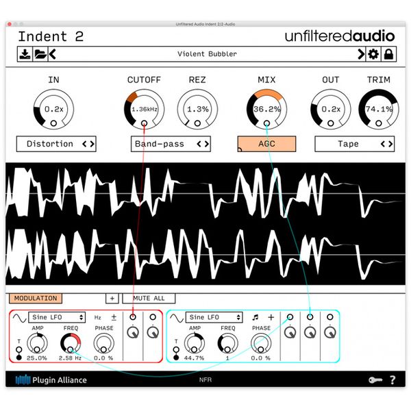 Plugin Alliance Unfiltered Audio Indent 2
