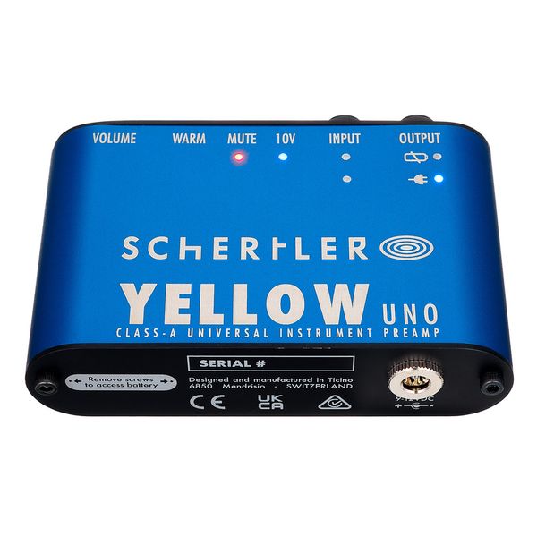 Schertler Yellow Uno Pre-Amplifier