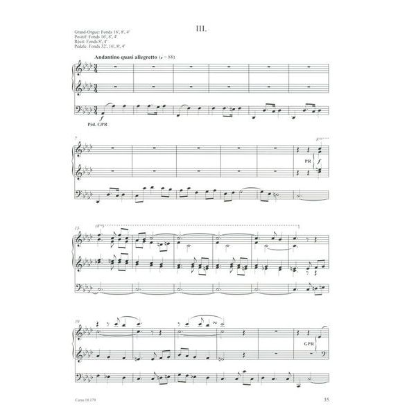 Carus Verlag Widor Sinfonie V