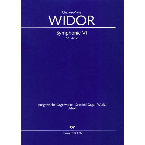 Carus Verlag Widor Sinfonie VI
