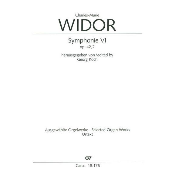 Carus Verlag Widor Sinfonie VI
