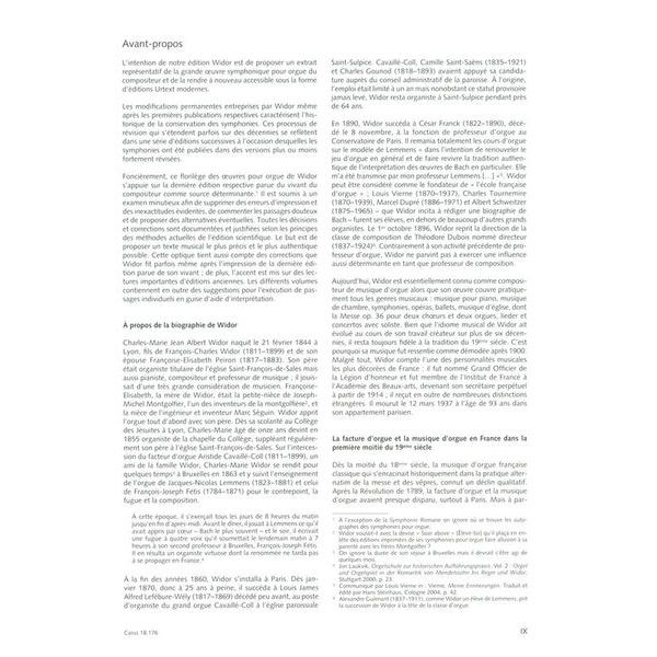 Carus Verlag Widor Sinfonie VI