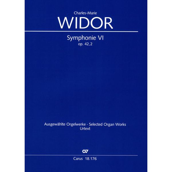 Carus Verlag Widor Sinfonie VI