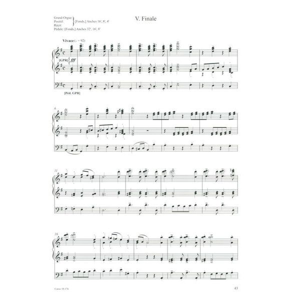 Carus Verlag Widor Sinfonie VI