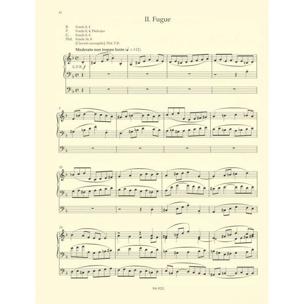 Bärenreiter Vierne Sinfonie Nr. 1