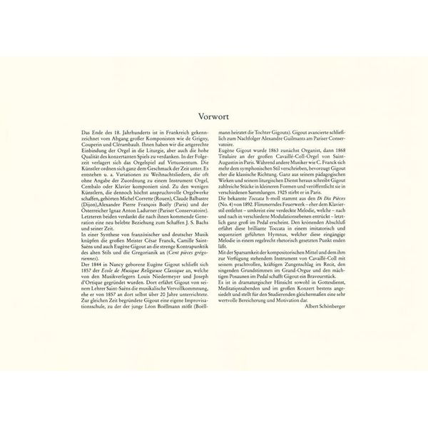 Schott Gigout Toccata h-Moll