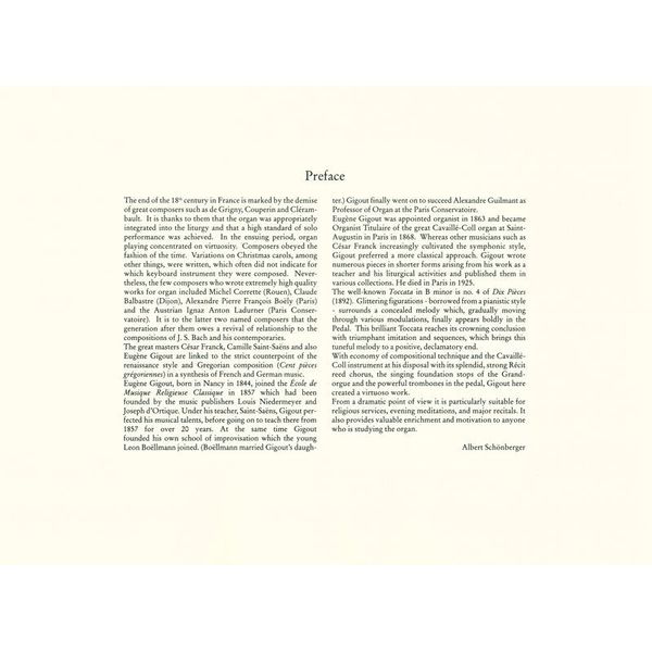 Schott Gigout Toccata h-Moll