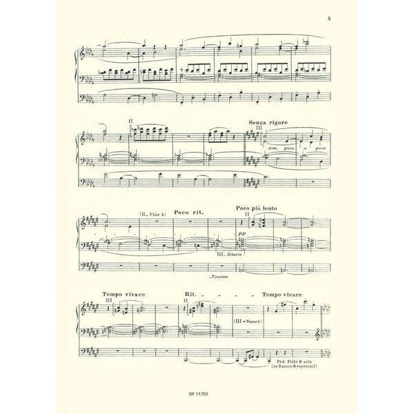 Editions Durand Duruflé Werke für Orgel