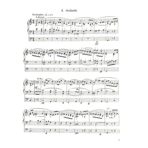 Carus Verlag Rheinberger Orgelsonate Nr. 1