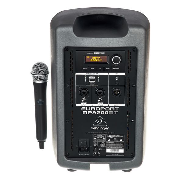 Behringer MPA200BT Bag Bundle