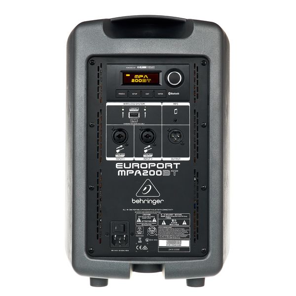 Behringer MPA200BT Bag Bundle