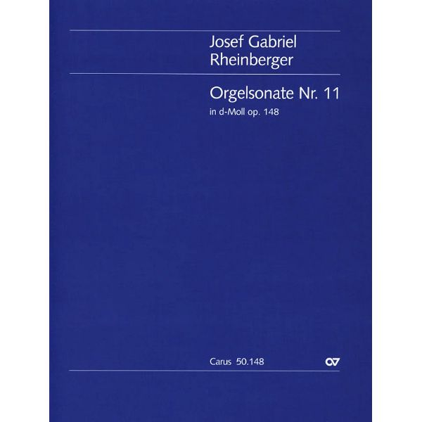 Carus Verlag Rheinberger Orgelsonate Nr. 11