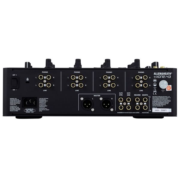 Allen & Heath Xone 43 Bag Bundle